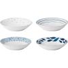 Dinner Bowls  Assorted  Set of 4