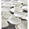 image:imageLenox Dinnerware Sets Studio 1414 Coupe 24Piece Dinnerware Set Service For 8 Bone China Material Dishwasher Safe Microwave Safe Bowls Plates And Bowls Dinner Dishes Plates White 24 PieceCoupe