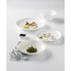 image:imageLenox Dinnerware Sets Studio 1414 Coupe 24Piece Dinnerware Set Service For 8 Bone China Material Dishwasher Safe Microwave Safe Bowls Plates And Bowls Dinner Dishes Plates White 24 PieceCoupe