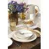 image:imageLenox Home And Kitchen Homespun Dough Bowl Stoneware Material Dishwasher Safe Microwave Safe Bread Bowl Dining Serving Bowls Tabletop amp Kitchen Decor White 1 Piece 12 Inch L X 775 Inch W16Piece Dinnerware Set