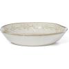 image:imageLenox Home And Kitchen Homespun Dough Bowl Stoneware Material Dishwasher Safe Microwave Safe Bread Bowl Dining Serving Bowls Tabletop amp Kitchen Decor White 1 Piece 12 Inch L X 775 Inch W16Piece Dinnerware Set