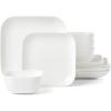 image:imageLenox Dinnerware Sets Studio 1414 Coupe 24Piece Dinnerware Set Service For 8 Bone China Material Dishwasher Safe Microwave Safe Bowls Plates And Bowls Dinner Dishes Plates White 24 PieceSquare