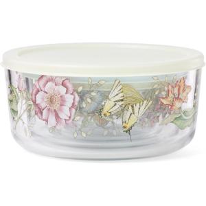 image:imageLenox 897944 Butterfly Meadow Glass Food Storage Containers With Lids Set Of 4