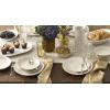 image:imageLenox Home And Kitchen Homespun Pitcher Stoneware Material Water Jug Dishwasher Safe Water Pitcher Table Decor Home Decor Decorative Pitchers Thistle DesignWhite 1 Piece 82 Ounce Capacity