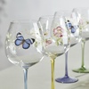 image:imageLenox Wine Glass Set Butterfly Meadow Balloon Wine Glasses Set of 4 Assorted Glassware Glass Cups Drinking Glasses Wedding Gifts Bridal Shower Gifts Assorted 4 Pieces 26 Oz