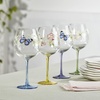 image:imageLenox Wine Glass Set Butterfly Meadow Balloon Wine Glasses Set of 4 Assorted Glassware Glass Cups Drinking Glasses Wedding Gifts Bridal Shower Gifts Assorted 4 Pieces 26 Oz