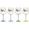 image:imageLenox Wine Glass Set Butterfly Meadow Balloon Wine Glasses Set of 4 Assorted Glassware Glass Cups Drinking Glasses Wedding Gifts Bridal Shower Gifts Assorted 4 Pieces 26 Oz