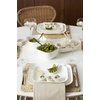 image:imageLenox Dinnerware Set Studio 1414 Scallop 16Piece Set Service For 4 Bone China Material Dishwasher amp Microwave Safe Home And Kitchen Kitchen And Dining Plates And Bowls Sets White 16 PiecesSquare
