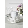 image:imageLenox Dinnerware Set Studio 1414 Scallop 16Piece Set Service For 4 Bone China Material Dishwasher amp Microwave Safe Home And Kitchen Kitchen And Dining Plates And Bowls Sets White 16 PiecesScallop
