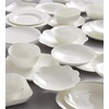 image:imageLenox Dinnerware Set Studio 1414 Scallop 16Piece Set Service For 4 Bone China Material Dishwasher amp Microwave Safe Home And Kitchen Kitchen And Dining Plates And Bowls Sets White 16 PiecesCoupe