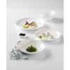 image:imageLenox Dinnerware Set Studio 1414 Scallop 16Piece Set Service For 4 Bone China Material Dishwasher amp Microwave Safe Home And Kitchen Kitchen And Dining Plates And Bowls Sets White 16 PiecesCoupe
