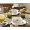 image:imageLenox Dinnerware Set Studio 1414 Scallop 16Piece Set Service For 4 Bone China Material Dishwasher amp Microwave Safe Home And Kitchen Kitchen And Dining Plates And Bowls Sets White 16 PiecesCurve