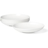 image:imageLenox Dinnerware Set Studio 1414 Scallop 16Piece Set Service For 4 Bone China Material Dishwasher amp Microwave Safe Home And Kitchen Kitchen And Dining Plates And Bowls Sets White 16 PiecesCoupe