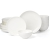image:imageLenox Dinnerware Set Studio 1414 Scallop 16Piece Set Service For 4 Bone China Material Dishwasher amp Microwave Safe Home And Kitchen Kitchen And Dining Plates And Bowls Sets White 16 PiecesCoupe
