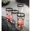 image:imageLenox Halloween Collection Pumpkin Figural Hors dOeuvres TrayTumblers  Set Of 4