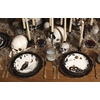 image:imageLenox Vintage Halloween Collection Vintage Manor Hors dOeuvres TrayAccent Plates  Set of 4