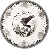 image:imageLenox Vintage Halloween Collection Vintage Manor Hors dOeuvres TrayCake Stand