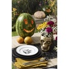 image:imageLenox Vintage Halloween Collection Vintage Manor Hors dOeuvres TrayDessert Plates  Set of 4  Black