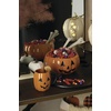 image:imageLenox Vintage Halloween Collection Vintage Manor Hors dOeuvres TrayMugs  Set of 4  Pumpkin