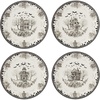 image:imageLenox Vintage Halloween Collection Vintage Manor Hors dOeuvres TrayAccent Plates  Haunted House