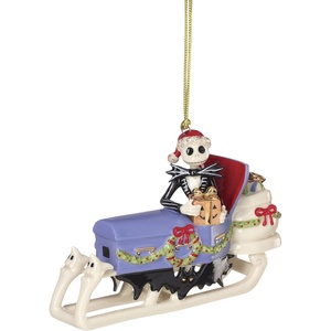 image:imageLenox 899028 Nightmare Before Christmas Hors Doeuvres TrayOrnament  Sleigh