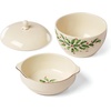 image:imageLenox 898092 Holiday Rectangular Baking Dish Large Christmas Festive Kitchen DecorStackable Bowls