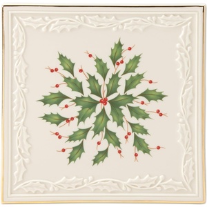 image:imageLenox 898092 Holiday Rectangular Baking Dish Large Christmas Festive Kitchen DecorTrivet