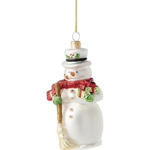 image:imageLenox 898513 2025 Blown Glass Santa Ornament Christmas Holiday DecorationsSnowman